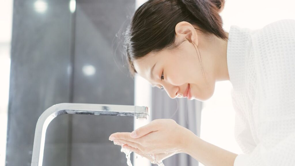 女性_洗顔